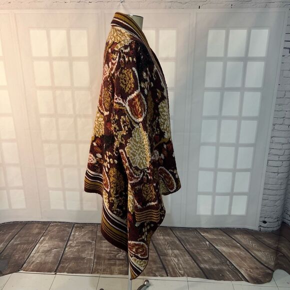 I Jeans by Buffalo Multicolor Embroidered Cardigan Size Medium - Picture 4 of 8